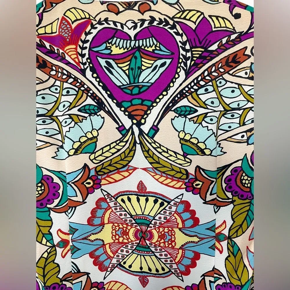 ZARA PRINTED MIDI DRESS 7832/016/219/022 - Picture 6 of 11